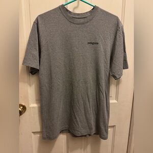 Grey Patagonia short sleeve shirt
